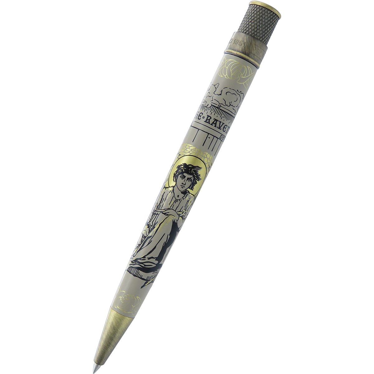 Retro 51 Tornado Rollerball Pen – Raven 5 (Pen Boutique Exclusive)-Pen Boutique Ltd