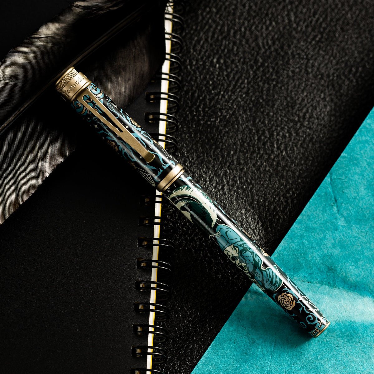 Retro 51 Tornado Fountain Pen - Raven 4 (Pen Boutique Exclusive) - Pen Boutique Ltd