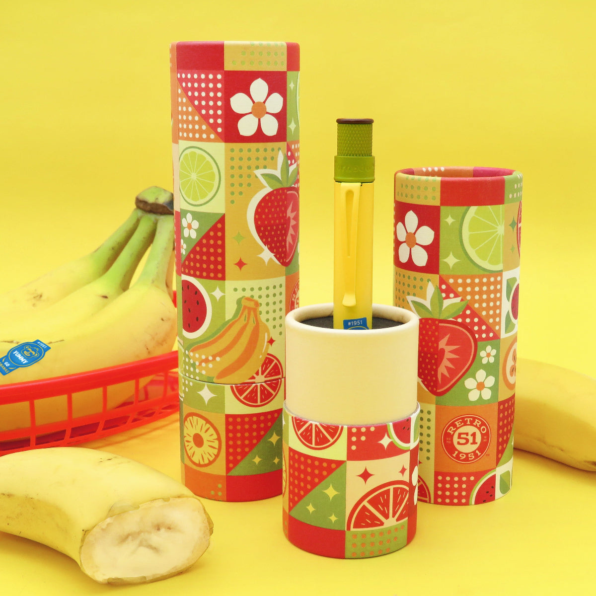 Retro 51 Tornado Rollerball Pen - Fruit Banana-Pen Boutique Ltd