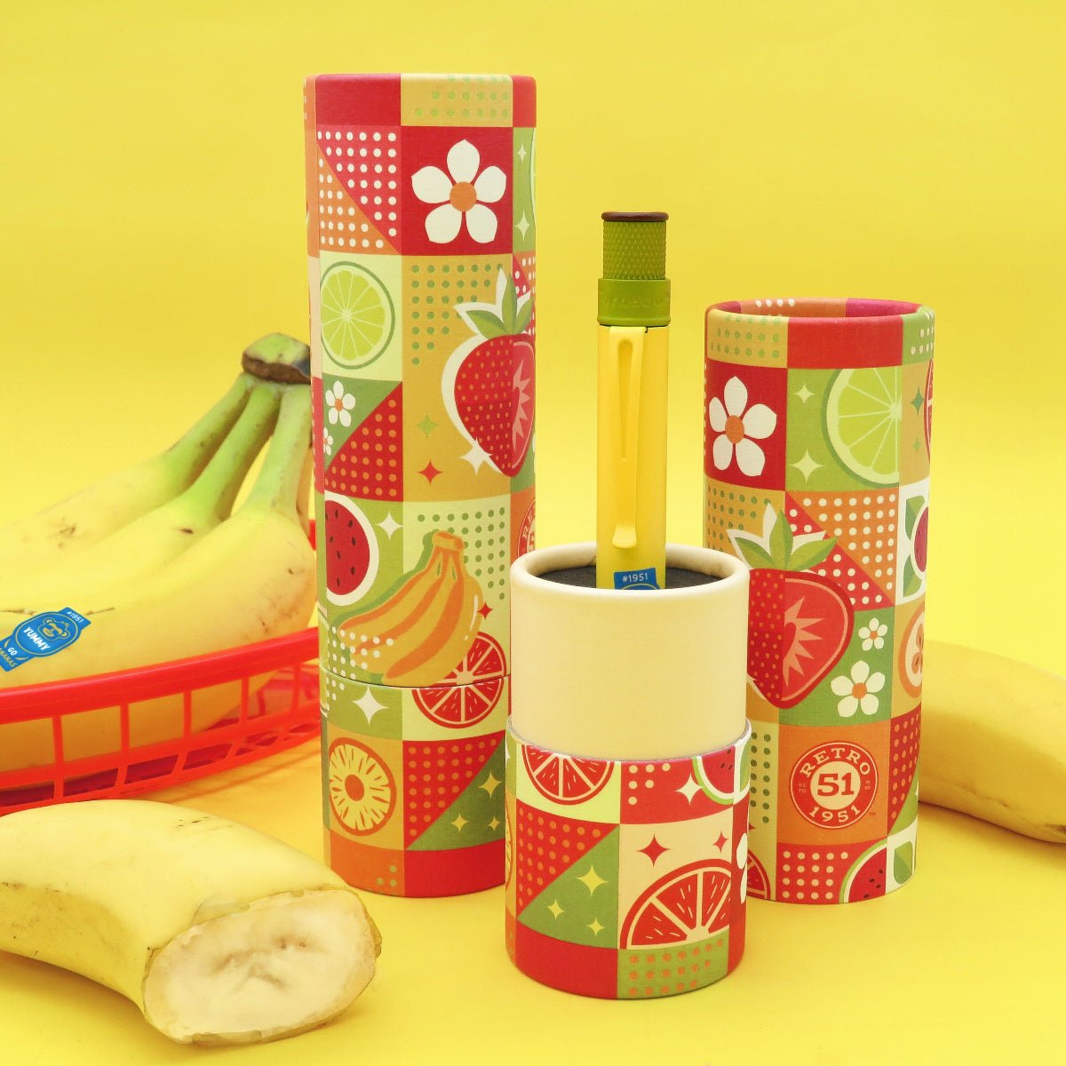 Retro 51 Tornado Rollerball Pen - Fruit Banana - Pen Boutique Ltd