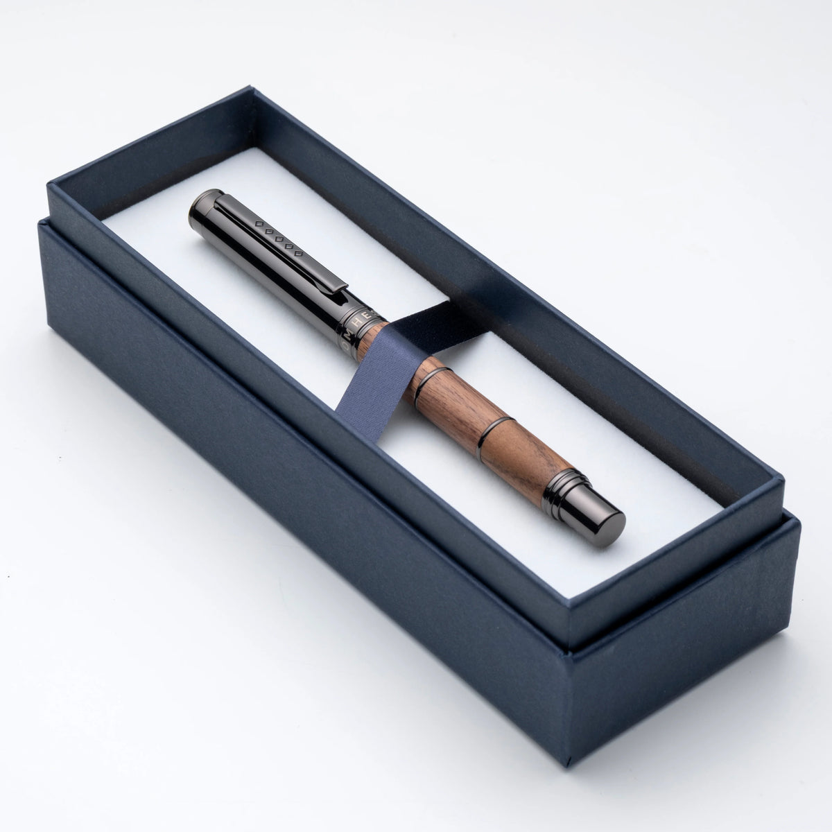 Tom Hessin Revolution Rustic Mechanical Pencil – Walnut & Gunmetal - Pen Boutique Ltd