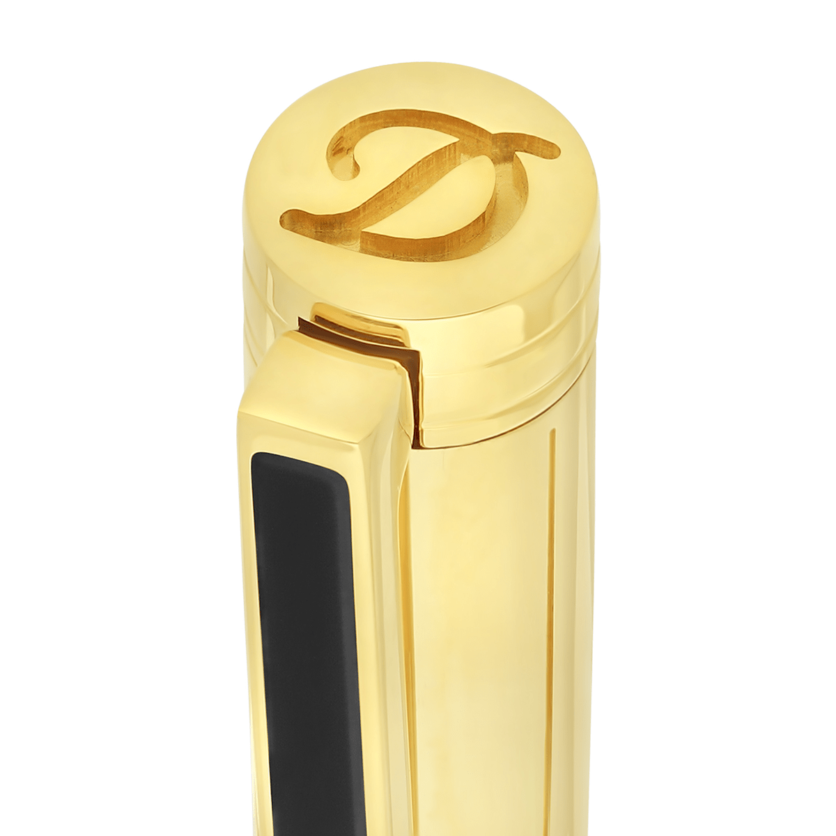 S T Dupont Classique Ballpoint Pen - Black - Pen Boutique Ltd