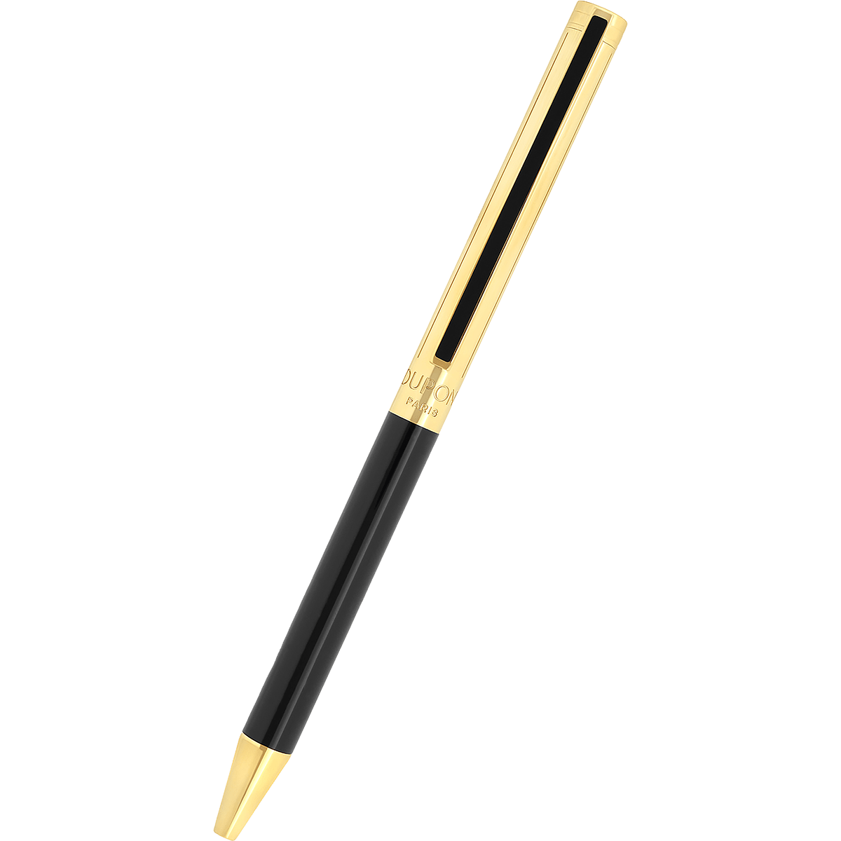 S T Dupont Classique Ballpoint Pen - Black - Pen Boutique Ltd