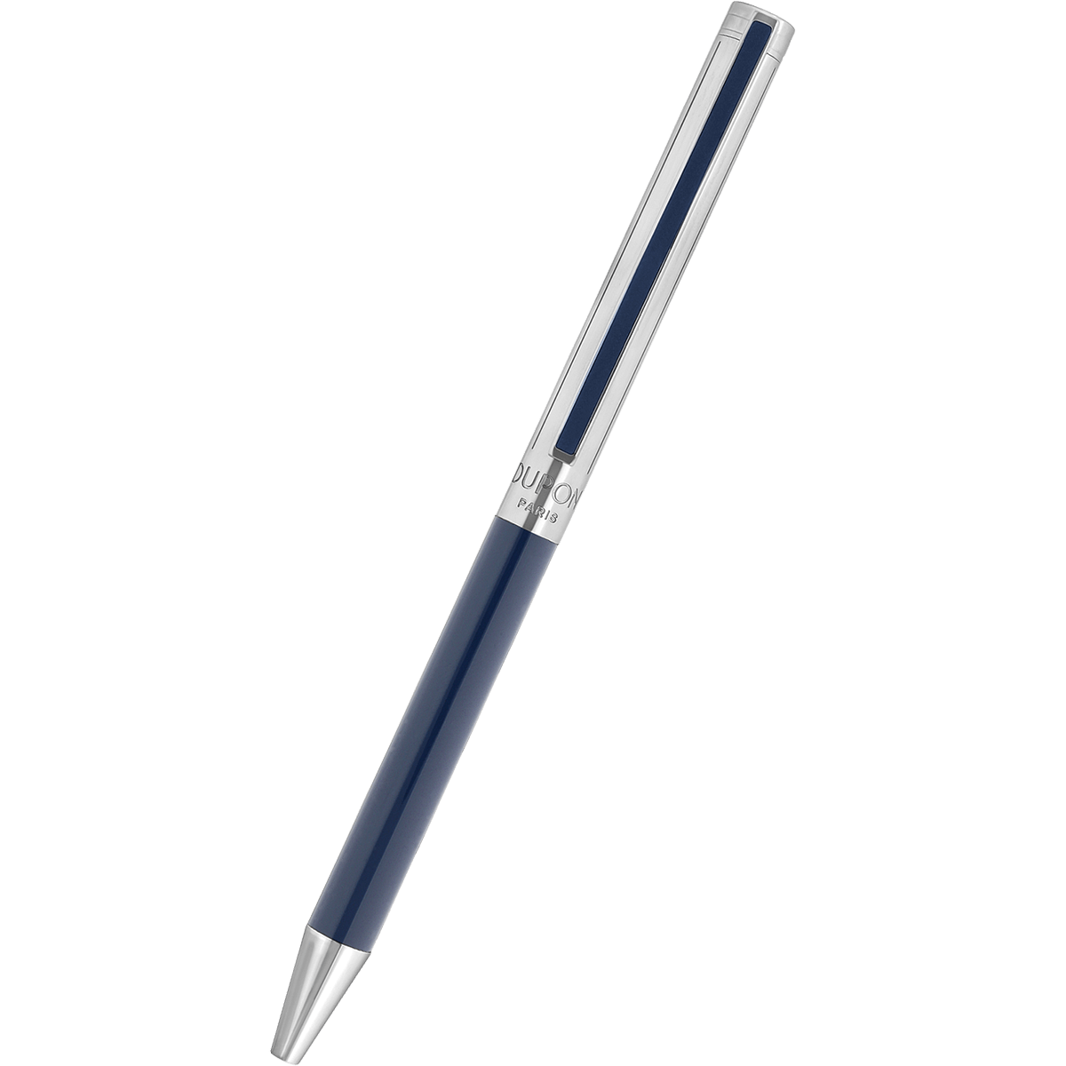 S T Dupont Classique Ballpoint Pen - Blue - Pen Boutique Ltd