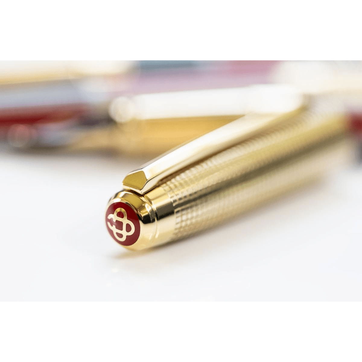 S T Dupont Line D Fountain Pen - Eternity Casablanca Multicolor (Large) - Pen Boutique Ltd