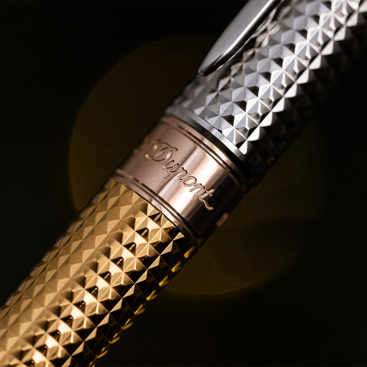 S T Dupont Line D Fountain Pen - Eternity Golden Hour - Pen Boutique Ltd