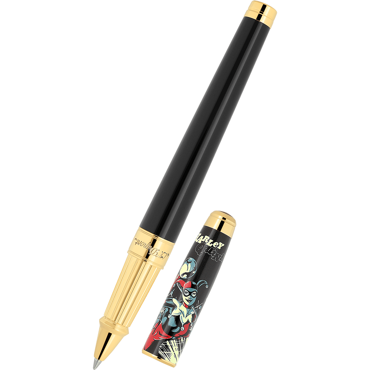 S T Dupont Line D Rollerball Pen - Eternity Harley Quinn (Large) - Pen Boutique Ltd