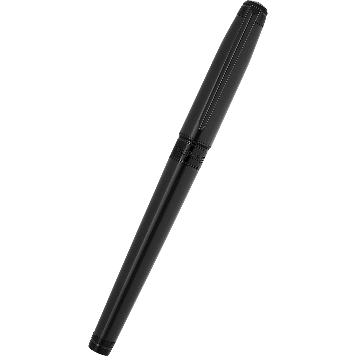 S T Dupont Line D Fountain Pen - Eternity - Silky Black (Large) - Pen Boutique Ltd
