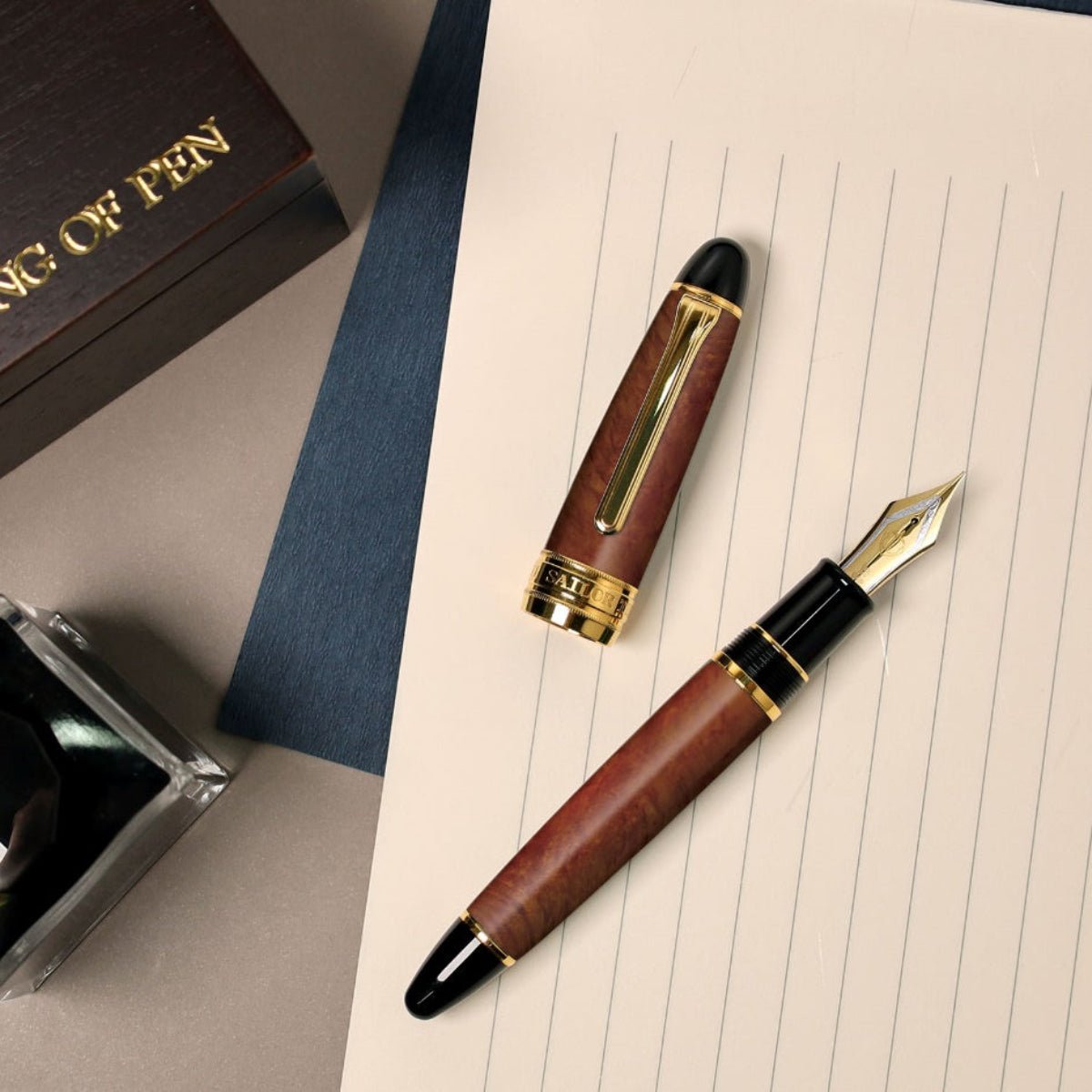 Sailor Bespoke Fountain Pen - King of Pens - Brier (Limited Edition) - Pen Boutique Ltd