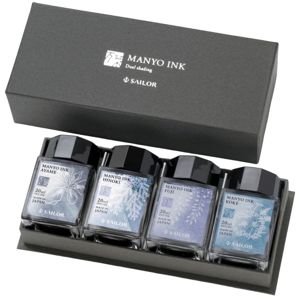 Sailor Manyo Ink Bottle - 2 Set - 20ml - Pen Boutique Ltd