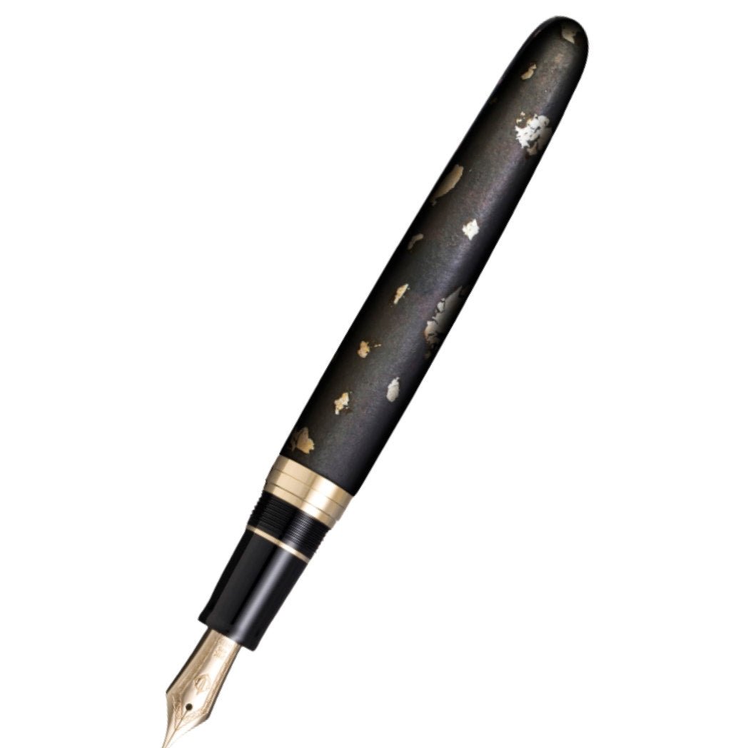 Sailor Nawate Haku - Chirashi Fountain Pen - Yoh - Silver Foil - 21K Nib (Bespoke Dealer Exclusive) - Pen Boutique Ltd
