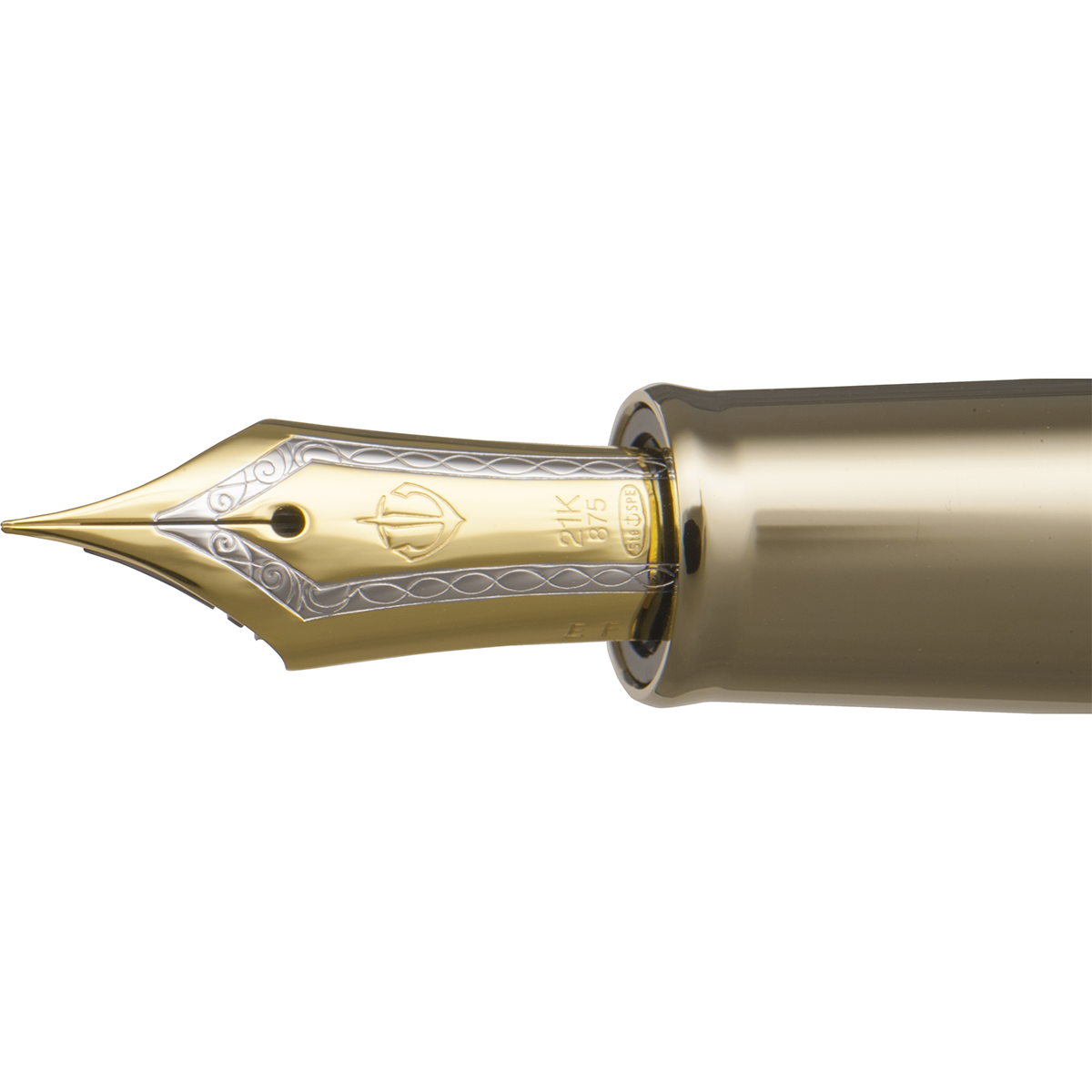 Sailor Professional Gear Fountain Pen - Anchor - Blue Dawn - 21K Nib (Gold Trim)-Pen Boutique Ltd