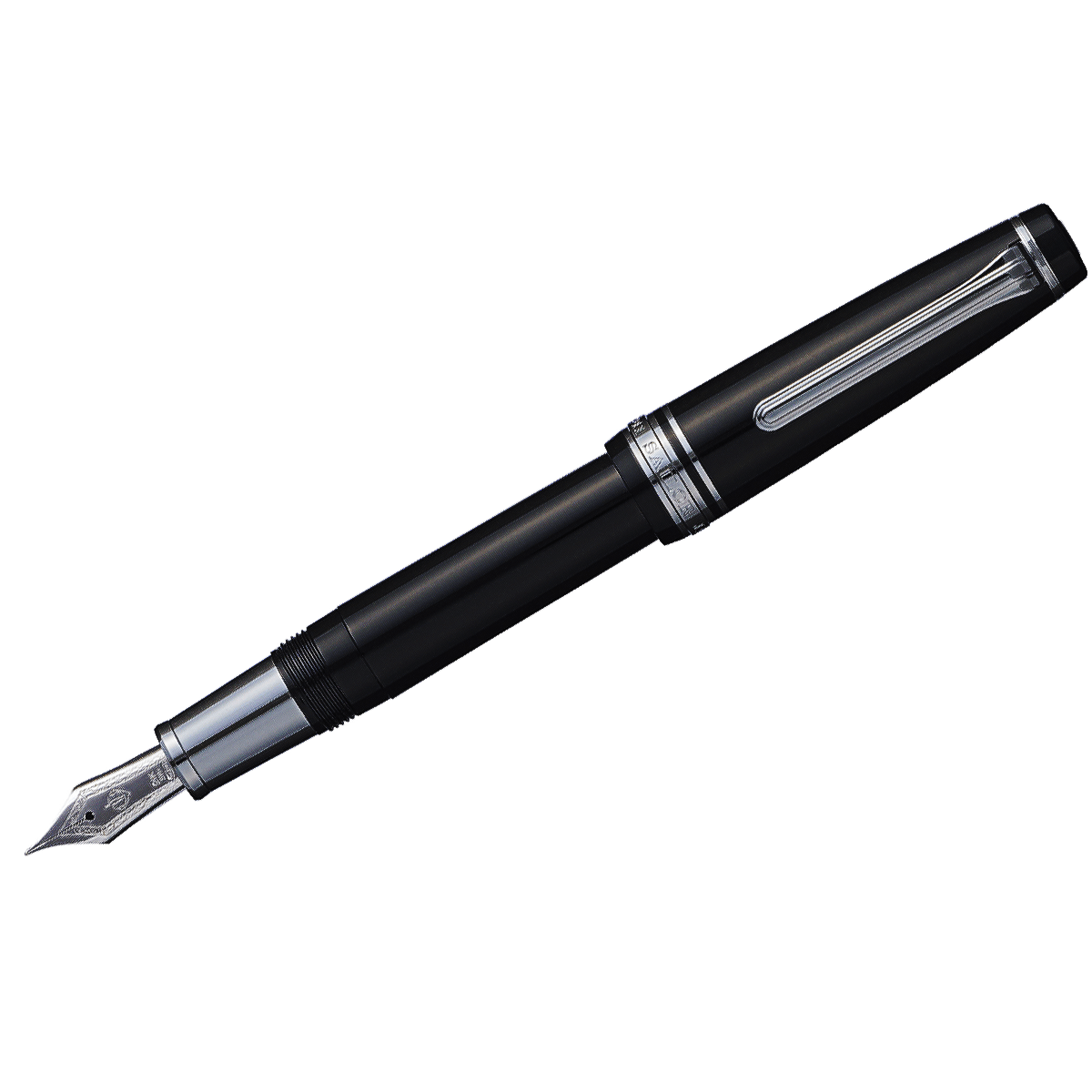Sailor Professional Gear Fountain Pen - Ginza Silver - Standard - 21K (Limited Edition) - Pen Boutique Ltd