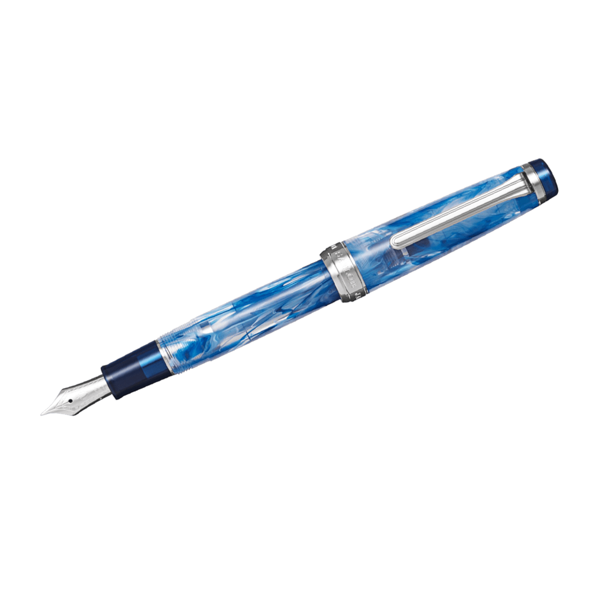 Sailor Professional Gear Fountain Pen - Veilio Blue - 3rd Edition (Bespoke Dealer Exclusive) - Pen Boutique Ltd
