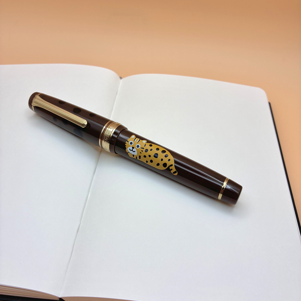 Sailor Professional Gear Standard Fountain Pen - Iriomote Cat - F3(Limited Edition)-Pen Boutique Ltd