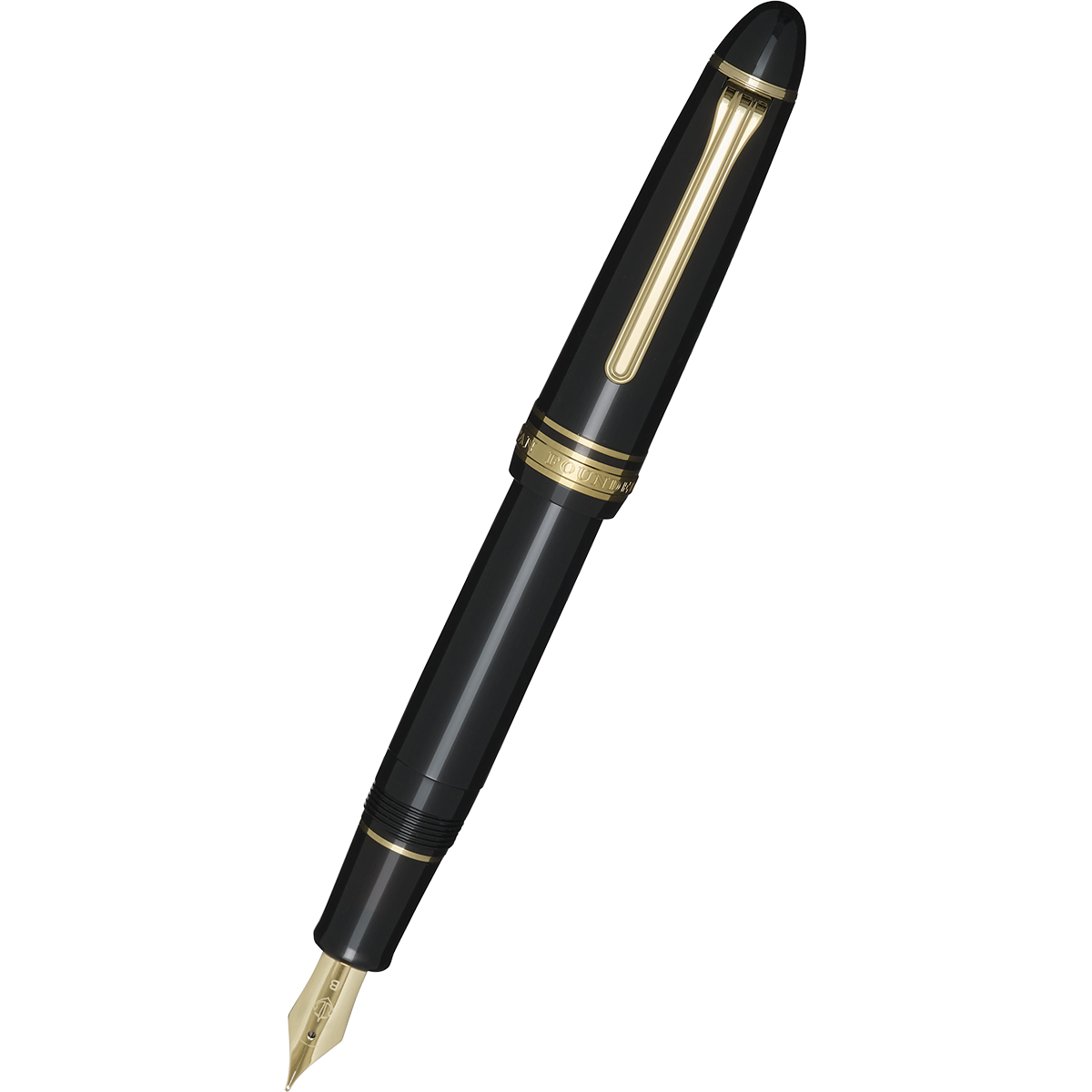 Sailor 1911 Casual L Basis Gold Trim Fountain Pen – Muted Black-Pen Boutique Ltd