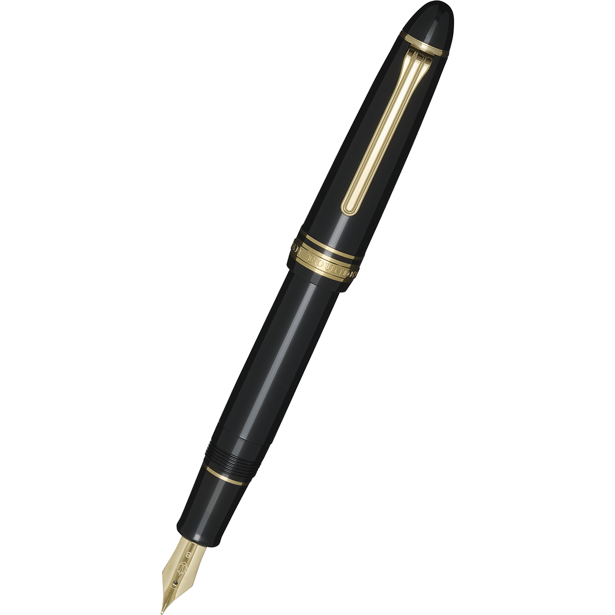 Sailor 1911 Casual L Basis Gold Trim Fountain Pen – Muted Black - Pen Boutique Ltd