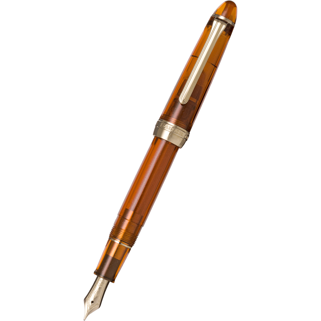 Sailor 1911S Jellyfish Fountain Pen - Fried Egg - Gold Trim - 14K nib (Special Edition) - Pen Boutique Ltd