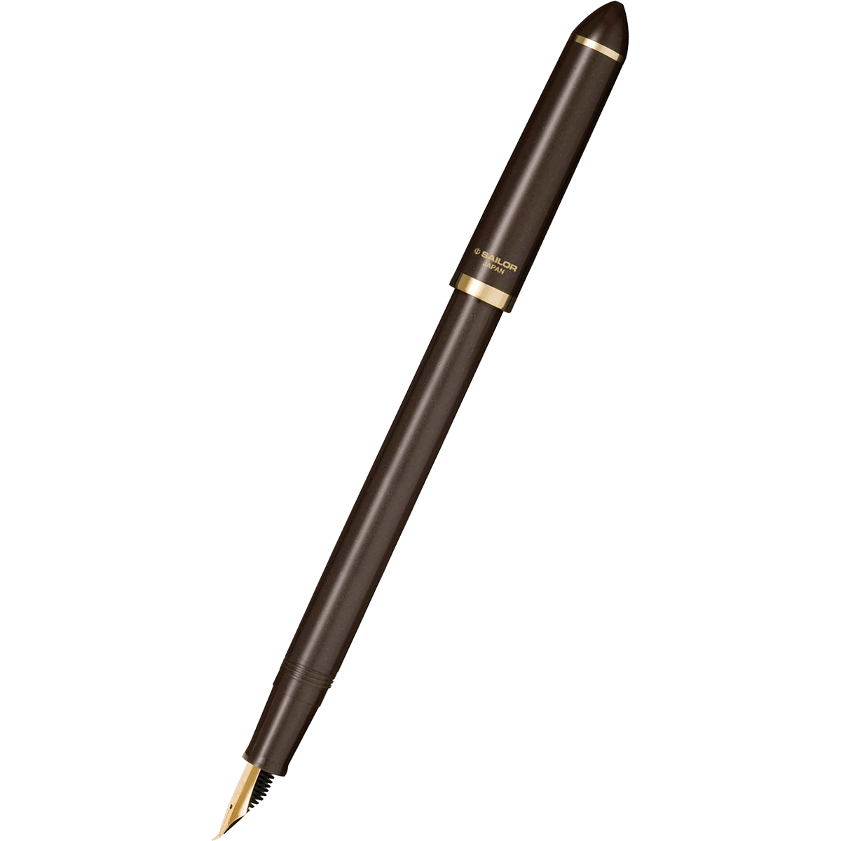 Sailor Compass Calligraphy Pen - Fude De Mannen - Pearl Brown - 40 degree - Pen Boutique Ltd