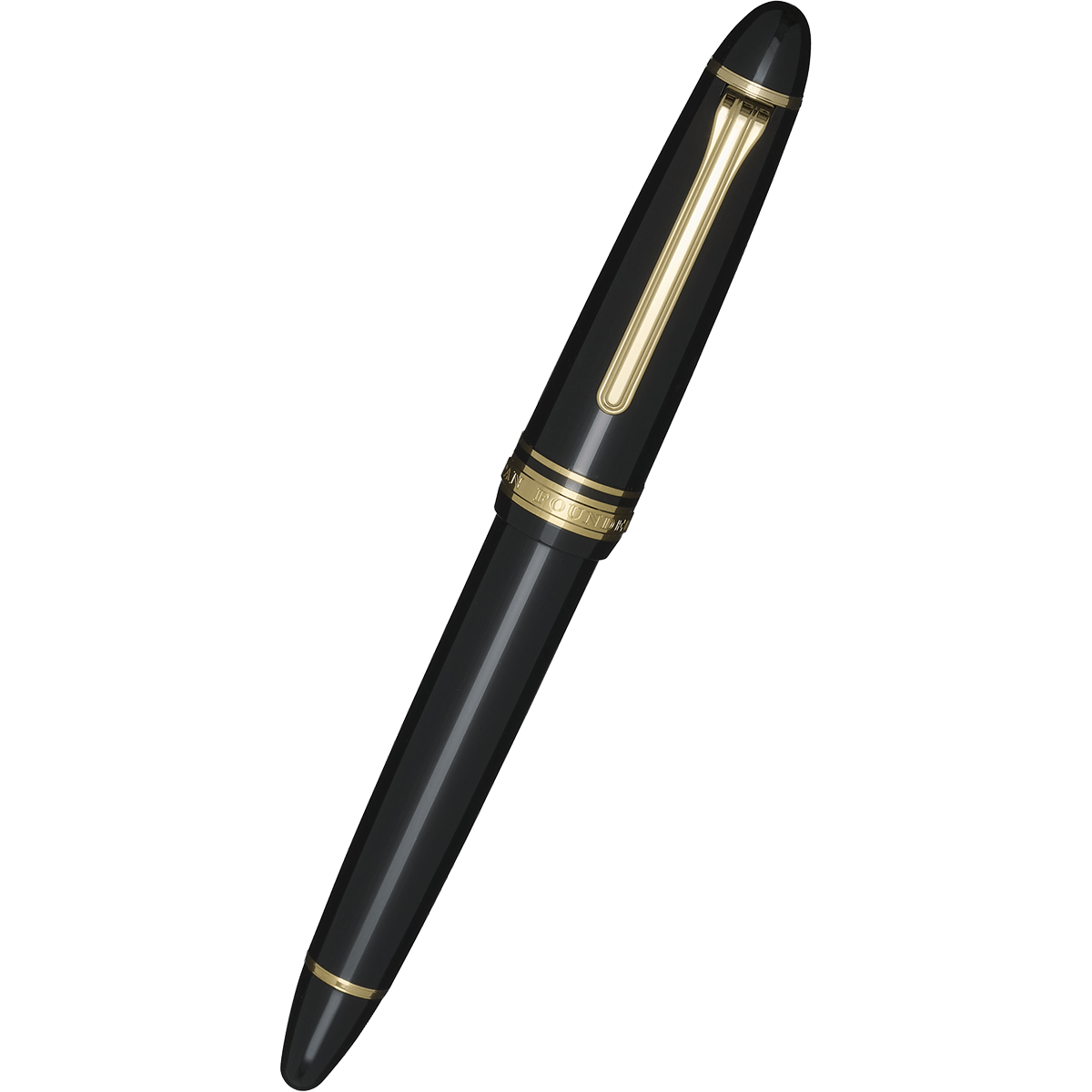 Sailor 1911 Casual L Basis Gold Trim Fountain Pen – Muted Black - Pen Boutique Ltd