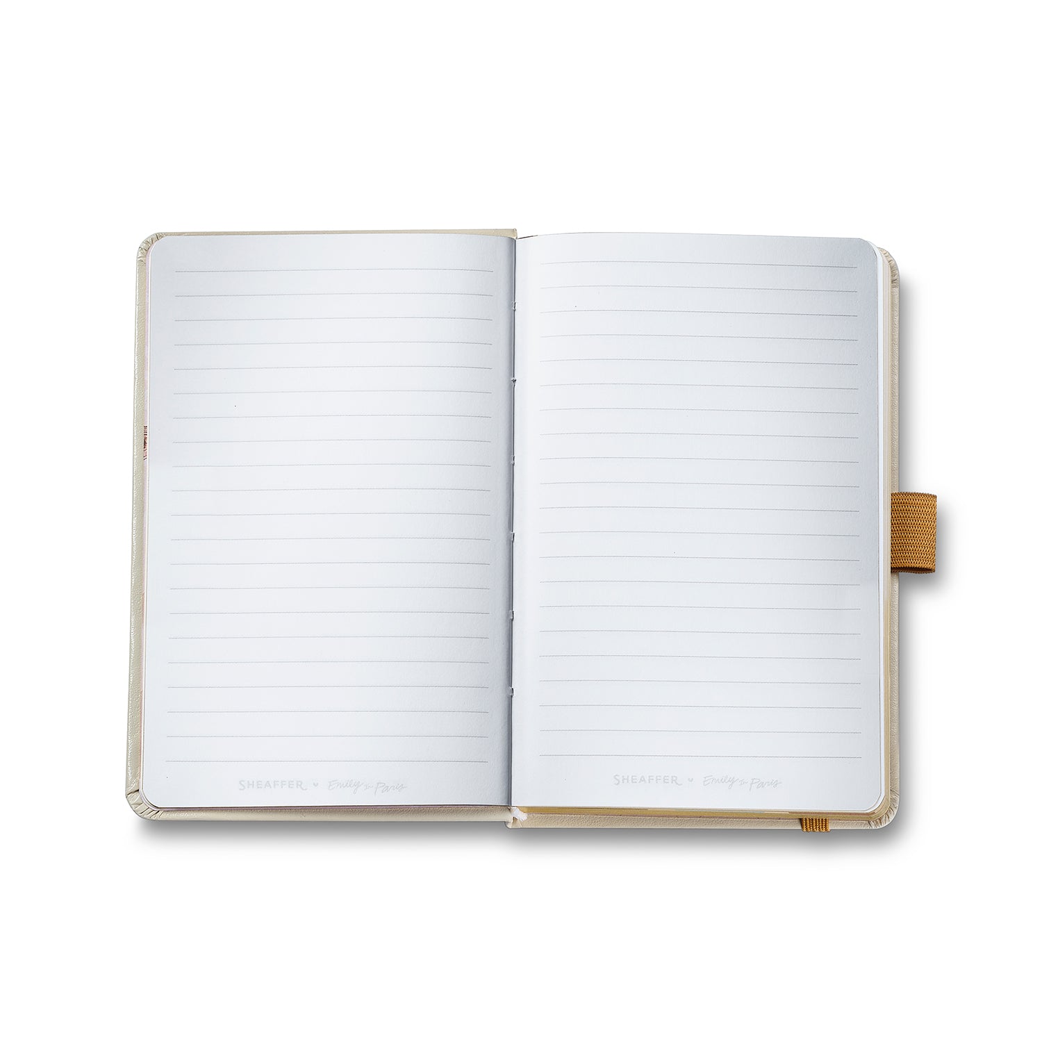 Sheaffer 100 x Emily in Paris Ballpoint Pen - Champagne Gold + Hardbound Small Notebook (Gift Set) - Pen Boutique Ltd