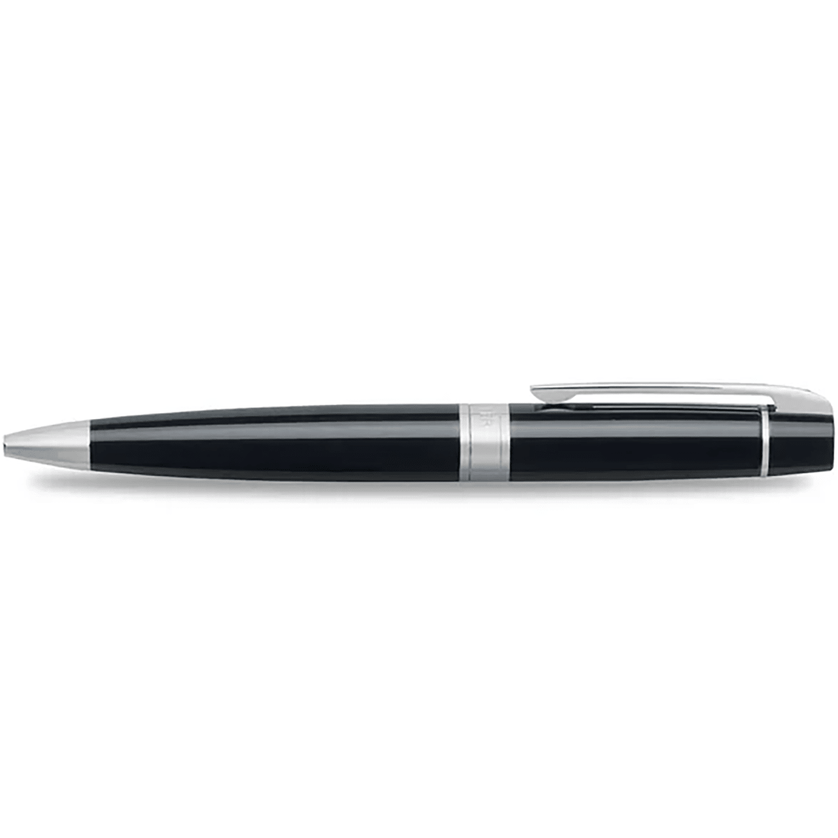 Sheaffer 300 Ballpoint Pen - 9312 Glossy Black - Chrome Trim - Pen Boutique Ltd