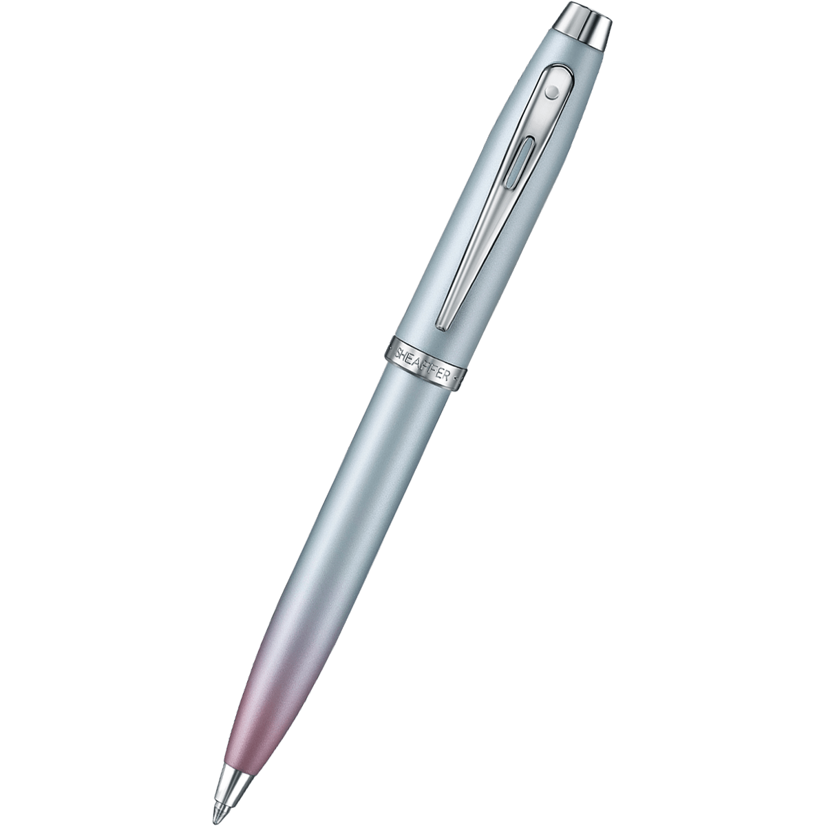 Sheaffer 100 Ballpoint Pen - Expressions Blue Pink - Pen Boutique Ltd