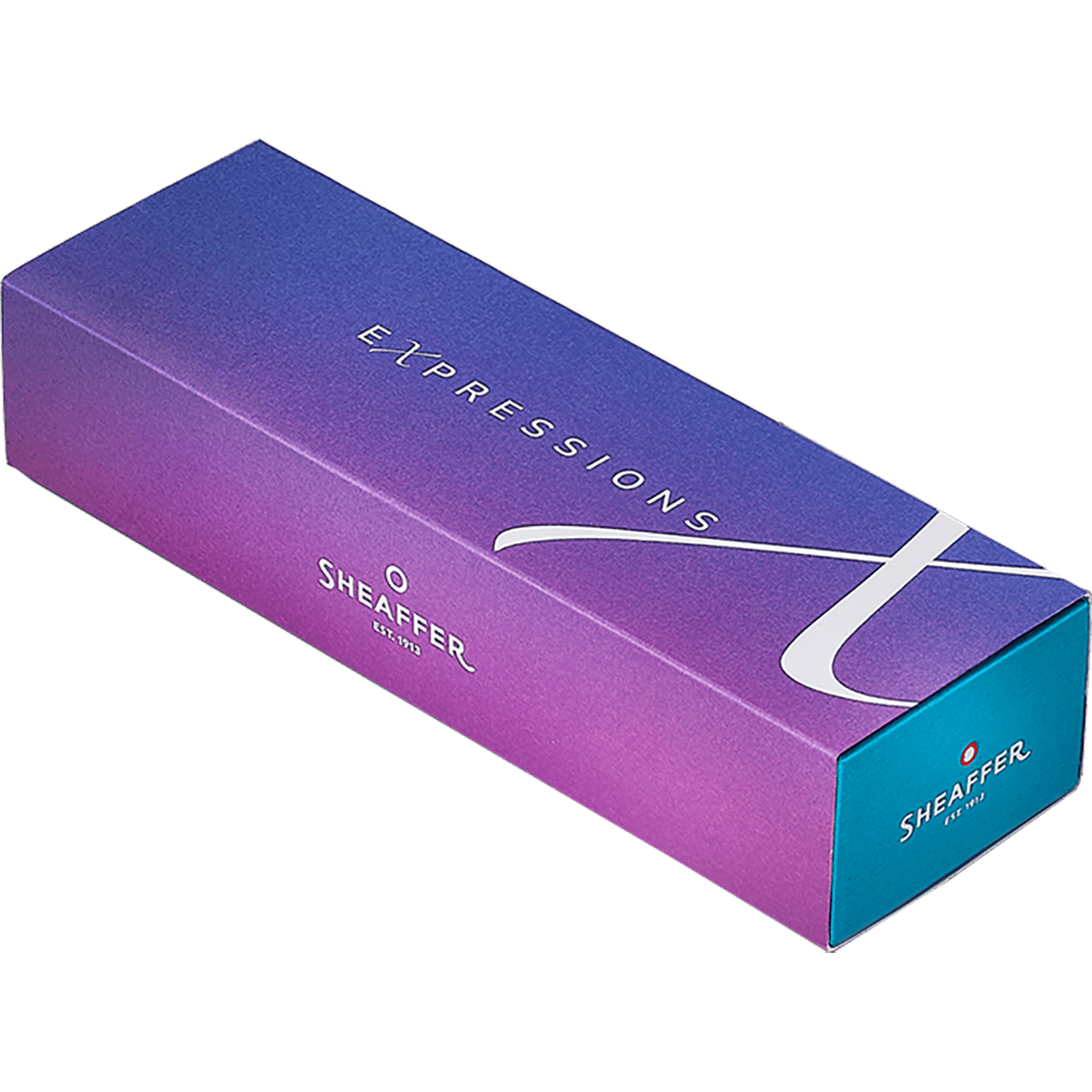 Sheaffer 100 Ballpoint Pen - Expressions Blue Pink - Pen Boutique Ltd