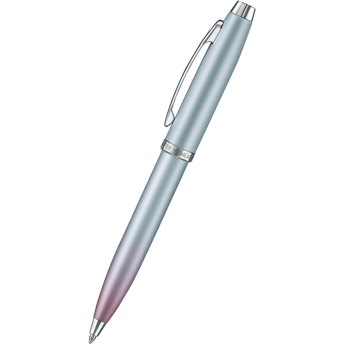Sheaffer 100 Ballpoint Pen - Expressions Blue Pink - Pen Boutique Ltd