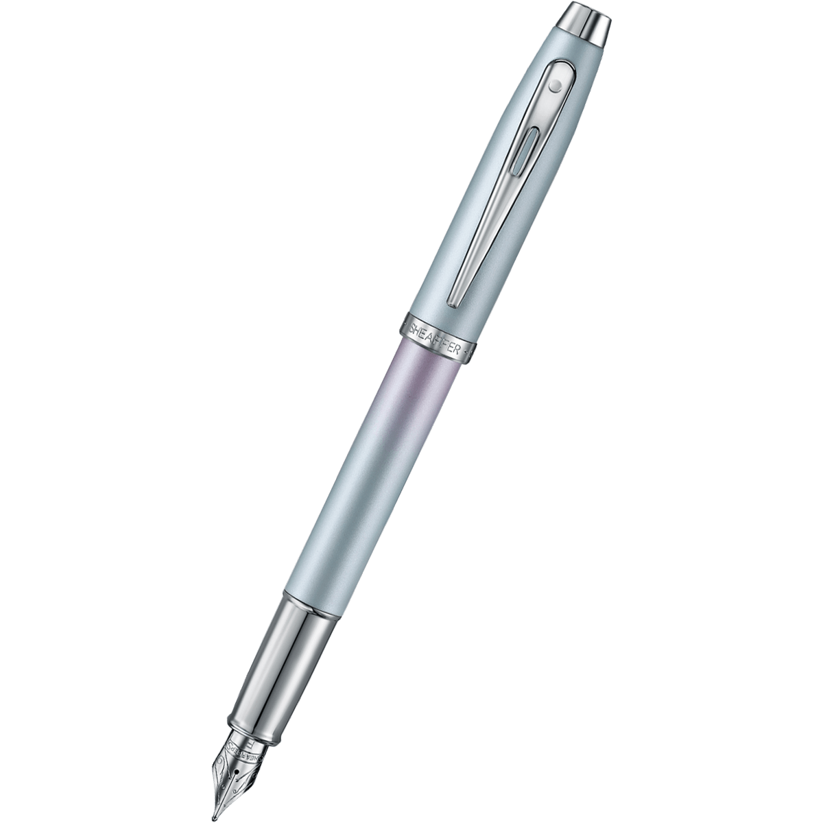Sheaffer 100 Fountain Pen - Expressions Blue Pink - Pen Boutique Ltd