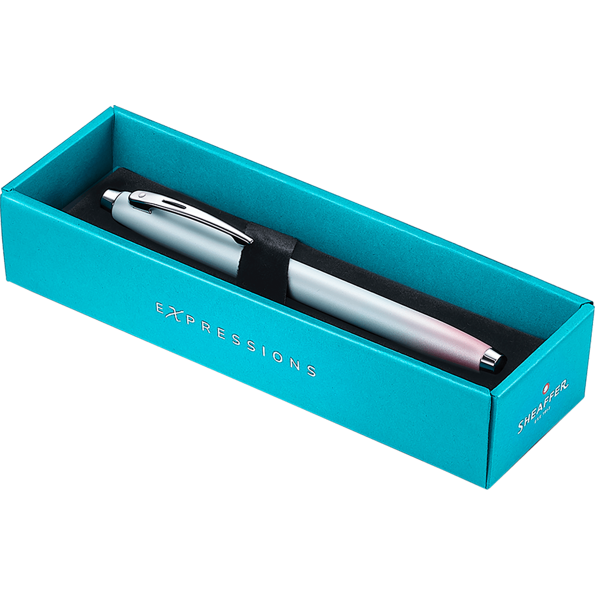 Sheaffer 100 Rollerball Pen - Expressions Blue Pink - Pen Boutique Ltd