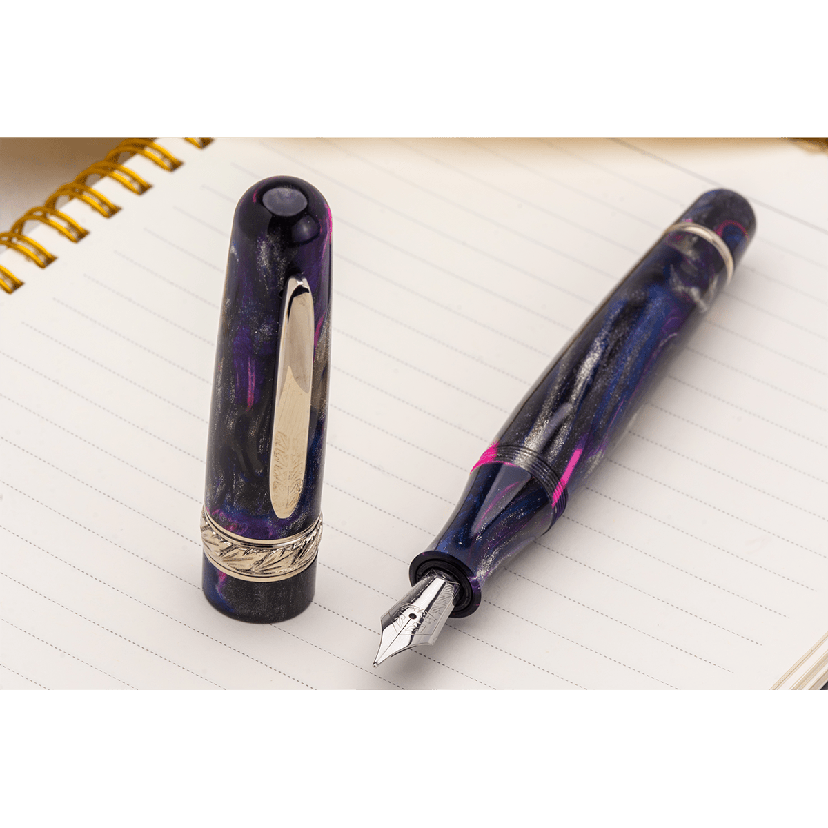 Stipula Etruria Fountain Pen - Chesapeake Sunset (Limited Edition 88) - Pen Boutique Ltd