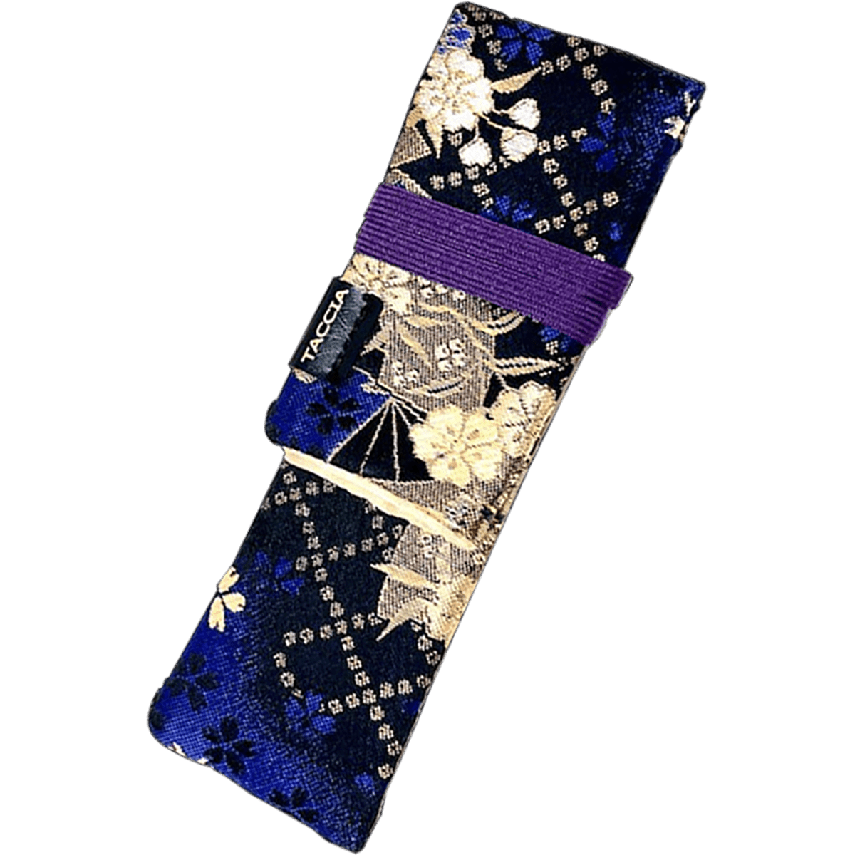 Taccia Kimono Single Pen Wrap - Nishijin Midnight Sakura - Pen Boutique Ltd