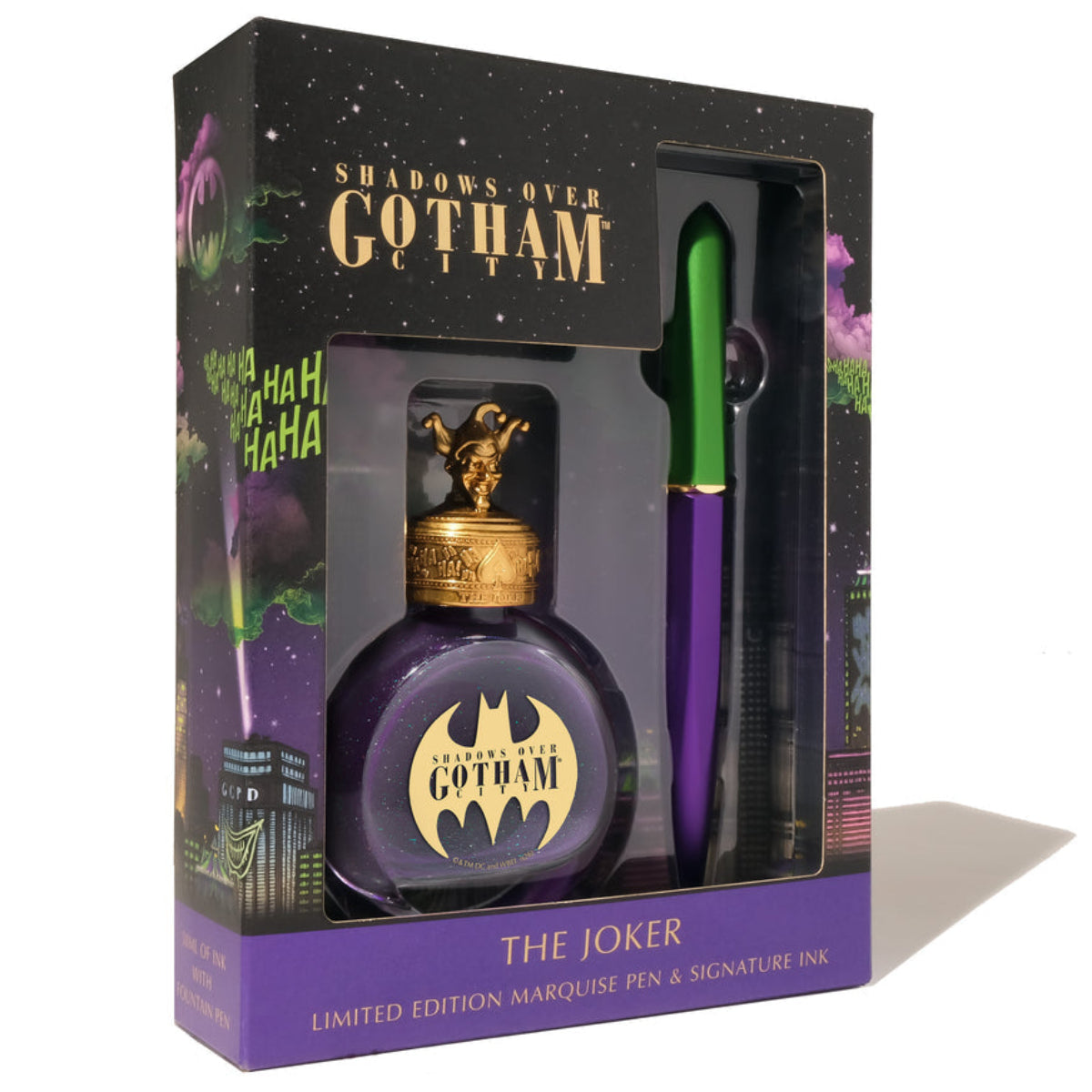 The Joker Marquise Fountain Pen & 38ml Ink Set-Pen Boutique Ltd