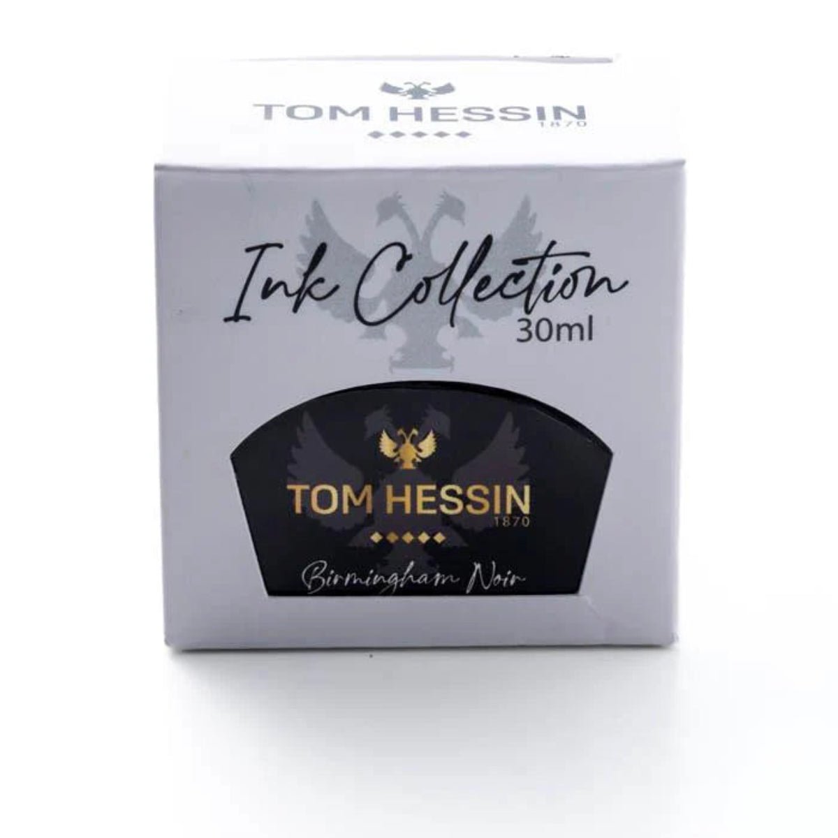 Tom Hessin Ink Bottle – Birmingham Noir Black - 30ml - Pen Boutique Ltd