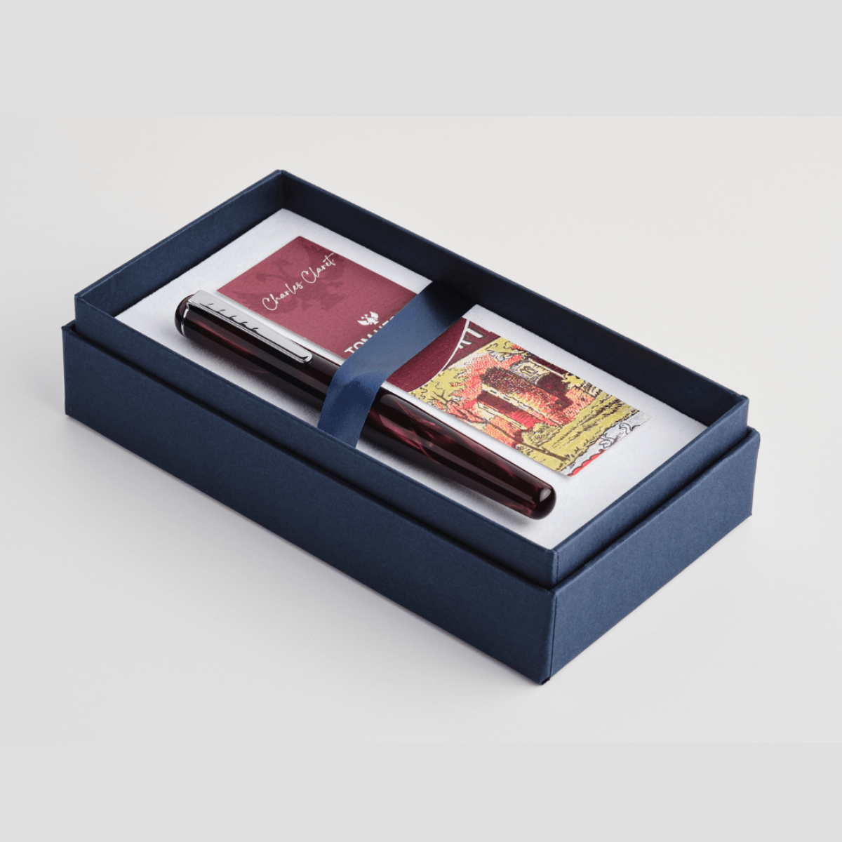 Tom Hessin Charles "Castle Claret" Fountain Pen - Pen Boutique Ltd