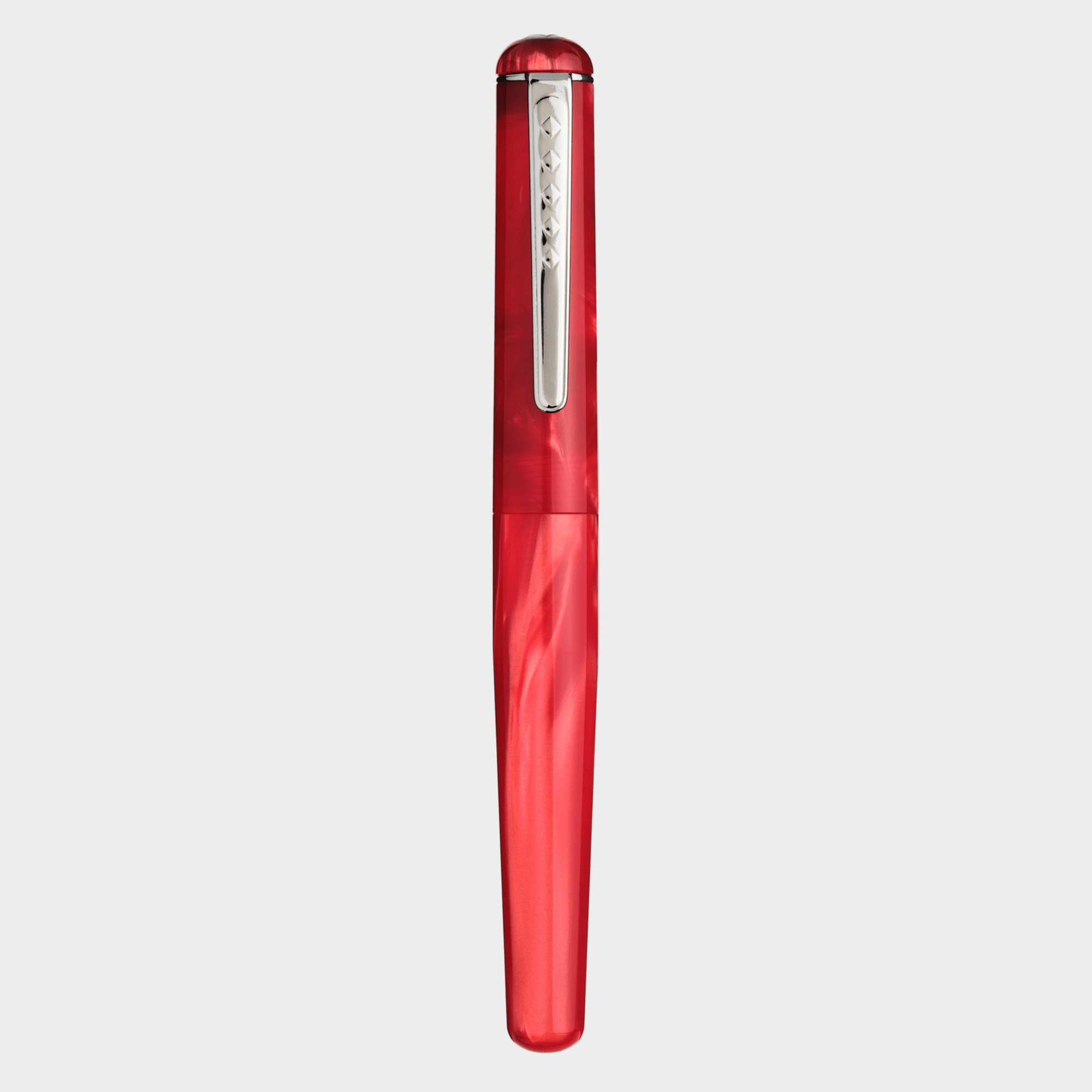Tom Hessin Charles Fountain Pen – Exhibition Red - Pen Boutique Ltd