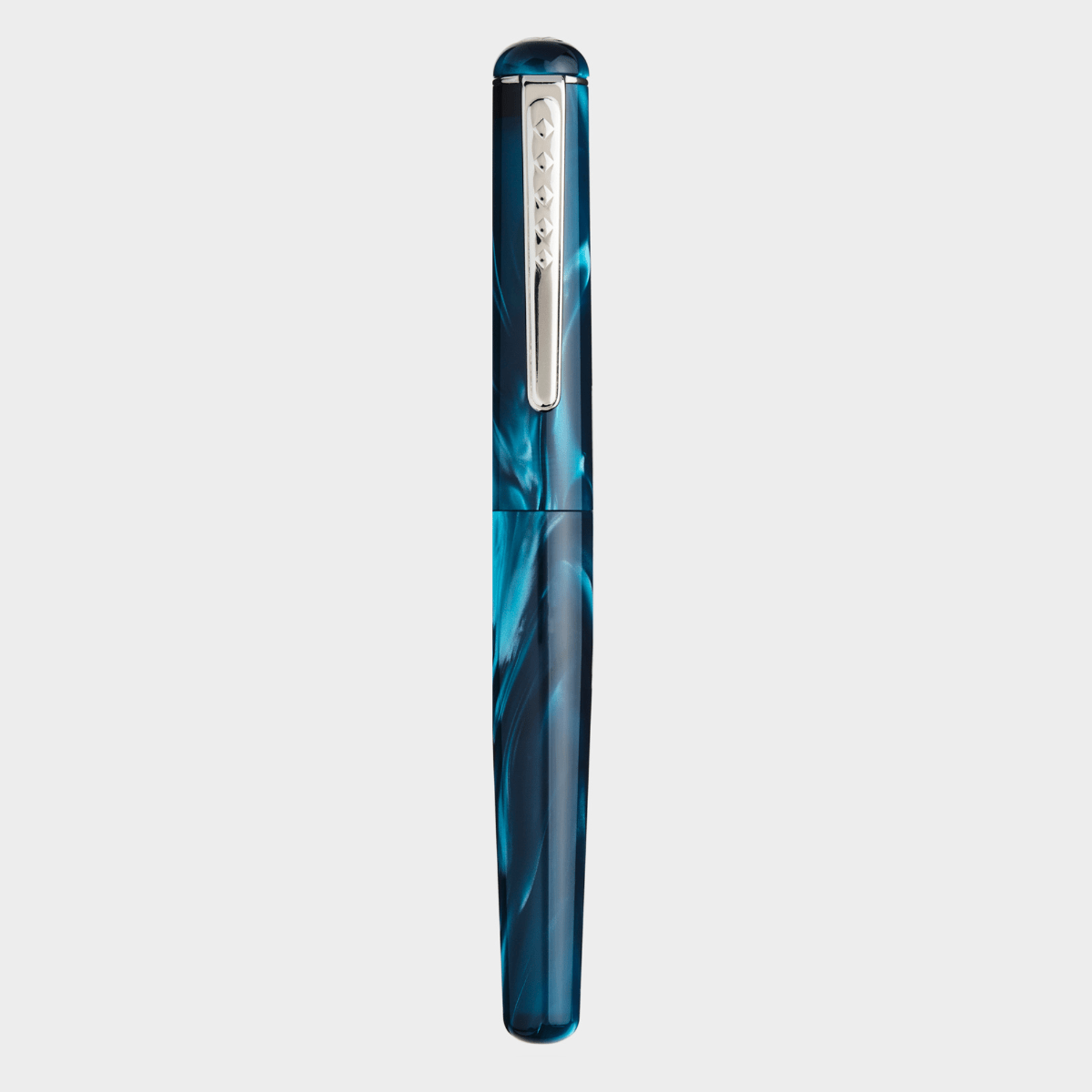 Tom Hessin Charles Fountain Pen – Thames Blue - Pen Boutique Ltd
