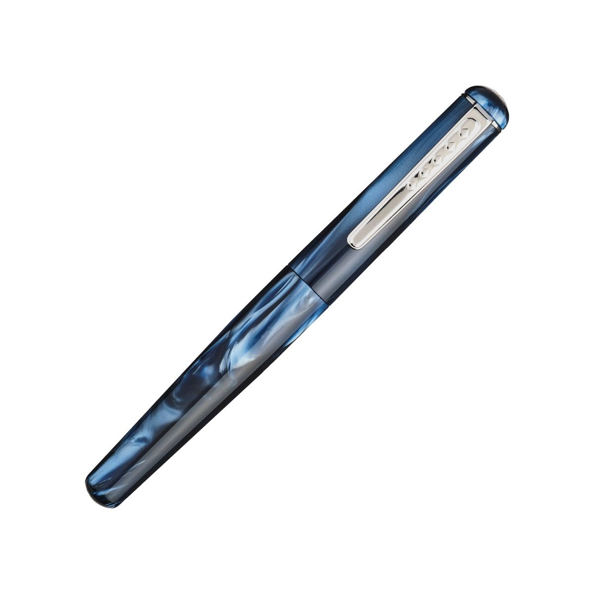 Tom Hessin Charles "Signature Blue" Fountain Pen - Pen Boutique Ltd