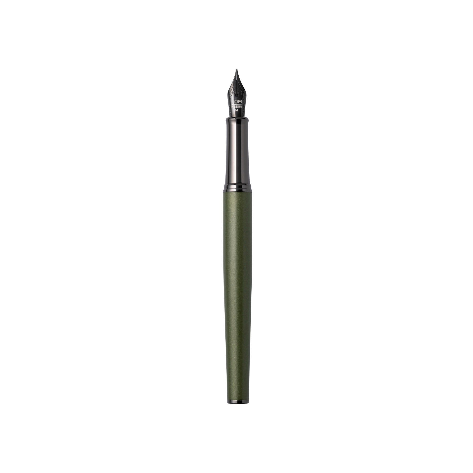 Tom Hessin Rebel "Garrison Green" Fountain Pen - Pen Boutique Ltd