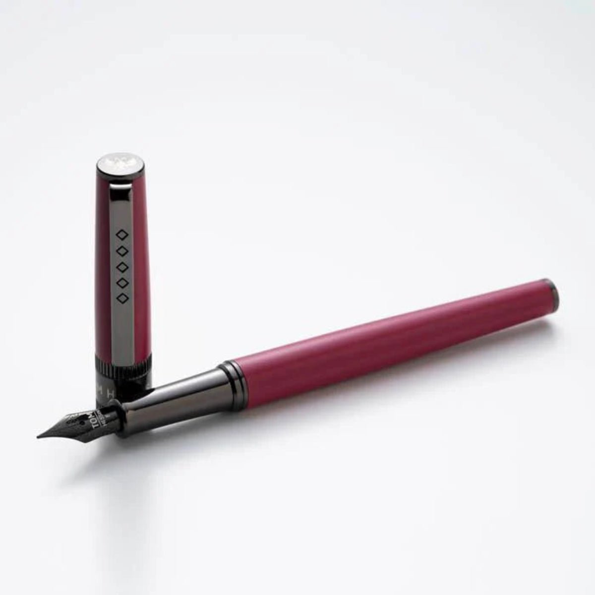 Tom Hessin Rebel "Jewellers Rouge" Fountain Pen - Pen Boutique Ltd