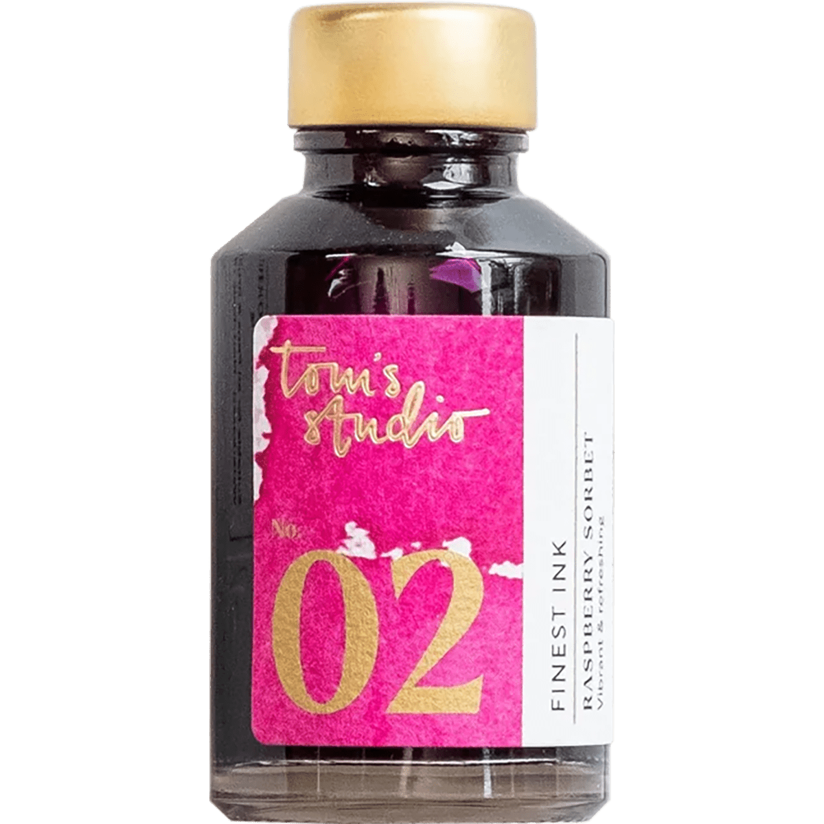 Tom's Studio Ink Bottles - 02 Raspberry Sorbet - 50ml - Pen Boutique Ltd