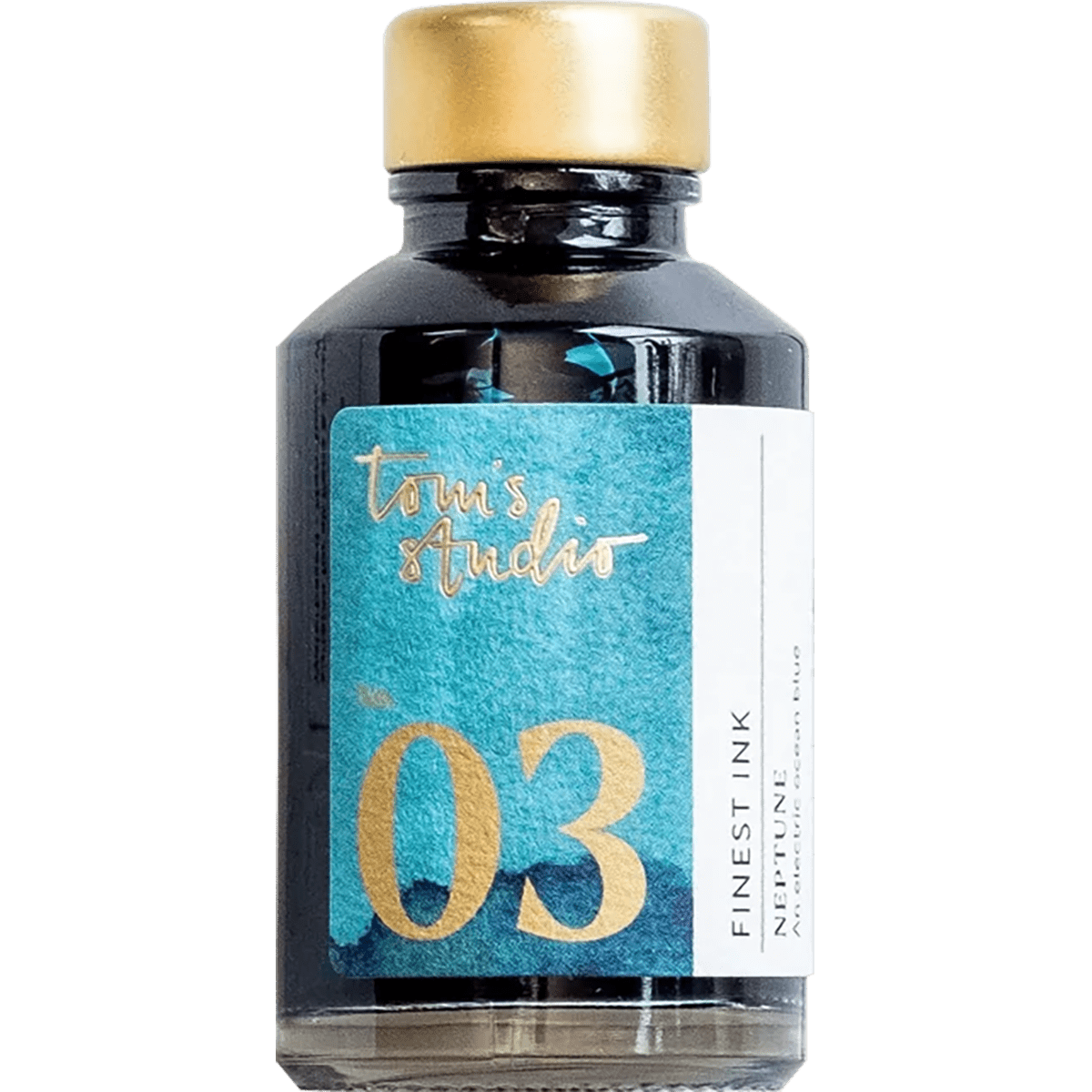 Tom's Studio Ink Bottles - 03 Neptune - 50ml - Pen Boutique Ltd
