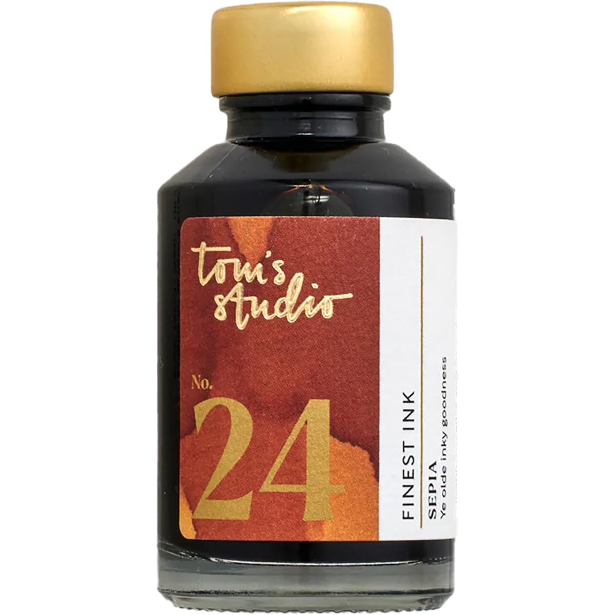Tom's Studio Ink Bottles - 24 Sepia - 50ml-Pen Boutique Ltd