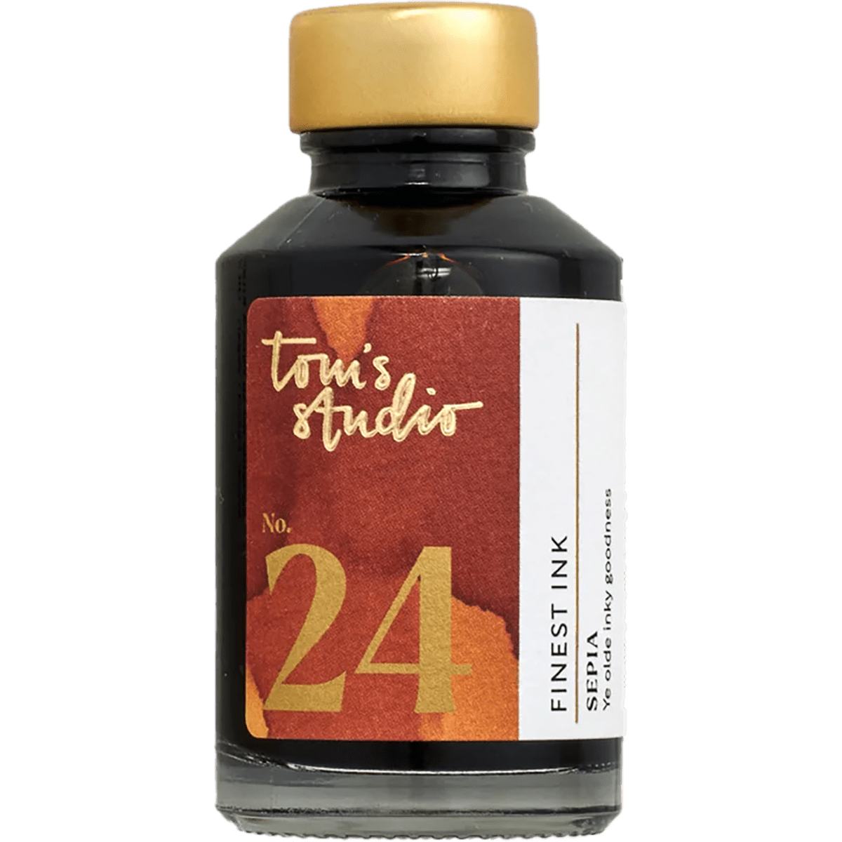 Tom's Studio Ink Bottles - 24 Sepia - 50ml - Pen Boutique Ltd