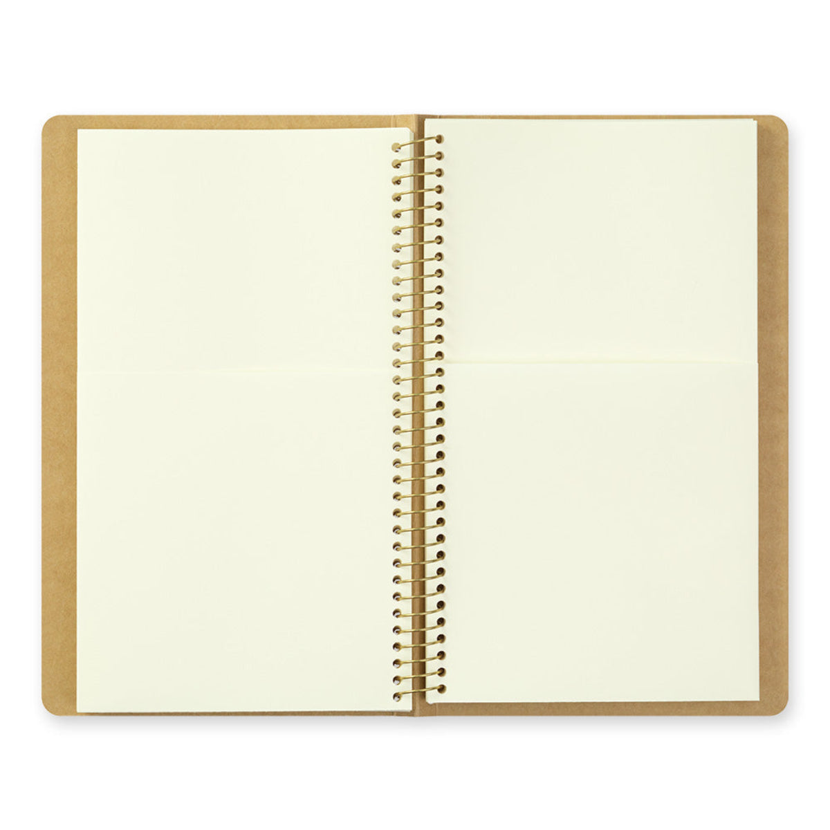 Traveler's Spiral Ring Notebook - A5 Paper Pocket - Slim-Pen Boutique Ltd