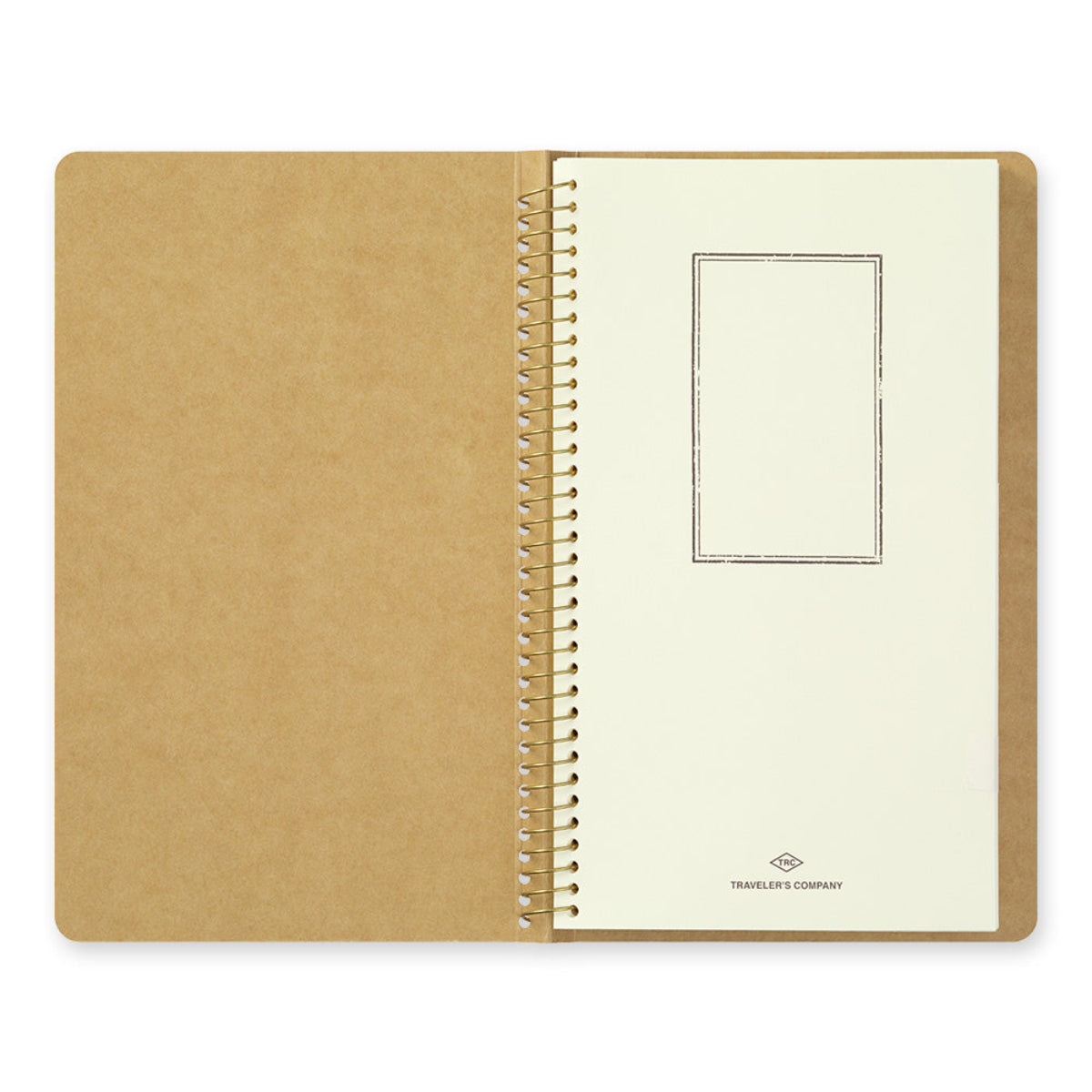 Traveler's Spiral Ring Notebook - A5 Paper Pocket - Slim-Pen Boutique Ltd