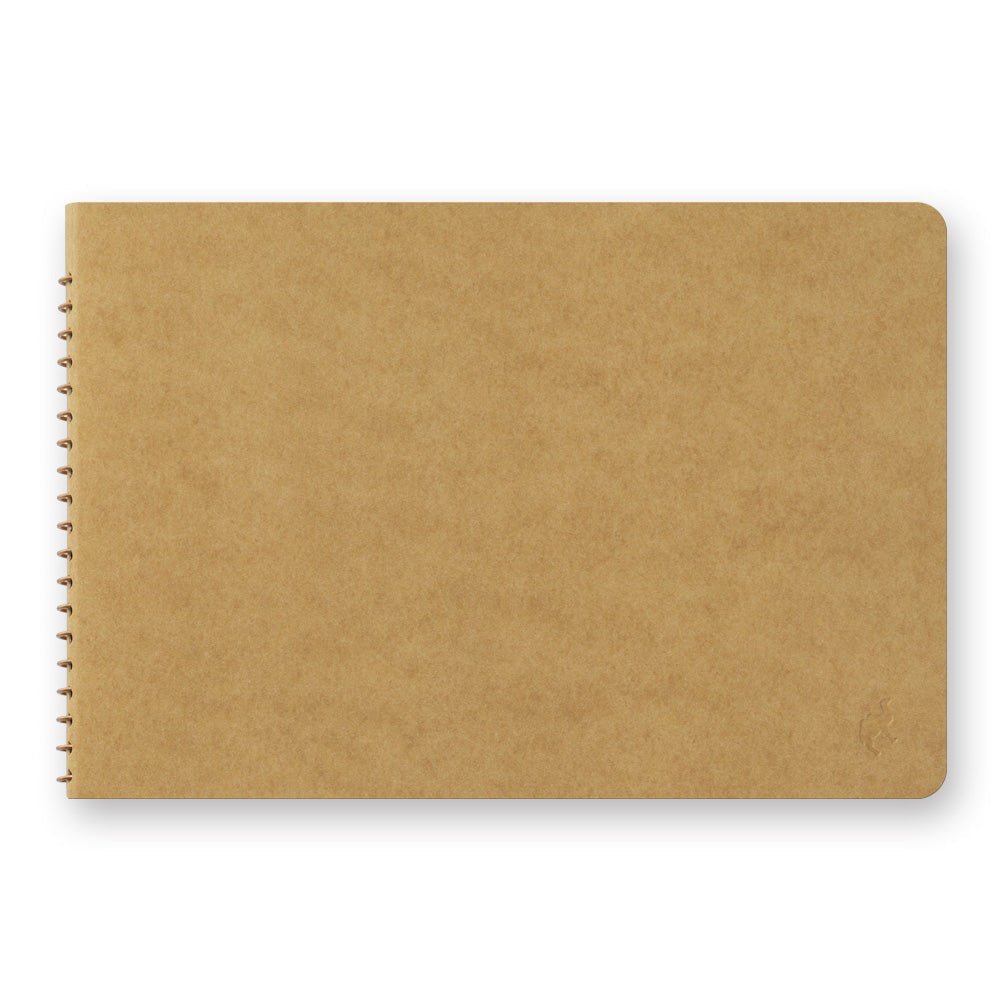 Traveler's Spiral Ring Notebook - B6 - Blank DW Kraft Paper - Pen Boutique Ltd
