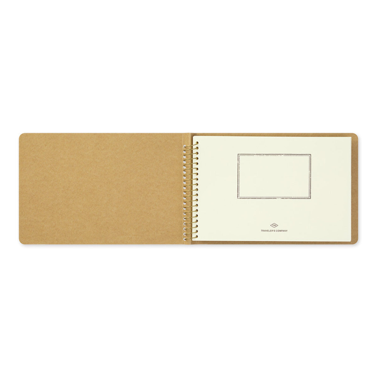 Traveler's Spiral Ring Notebook - B6 Paper Pocket - Slim-Pen Boutique Ltd