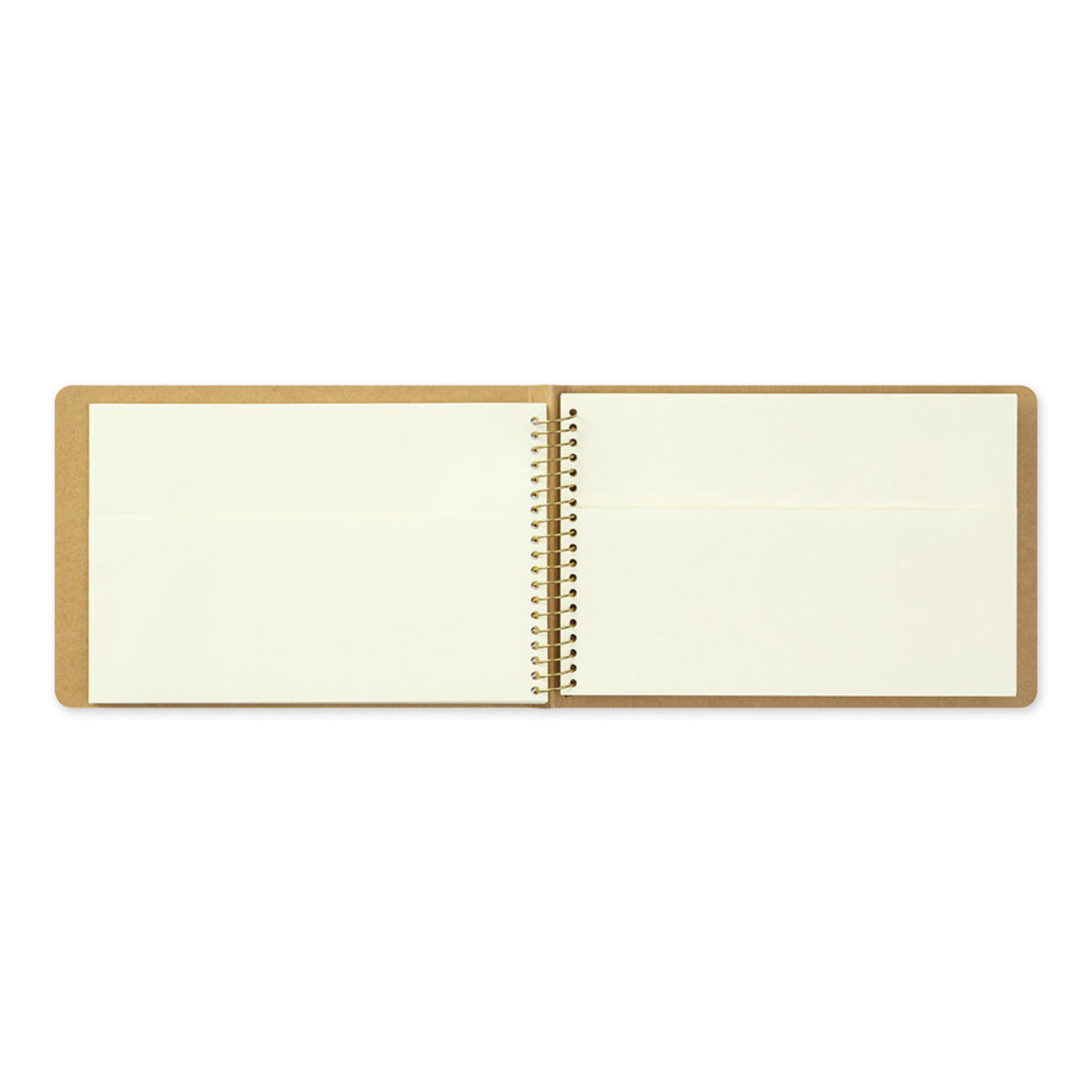 Traveler's Spiral Ring Notebook - B6 Paper Pocket - Slim-Pen Boutique Ltd